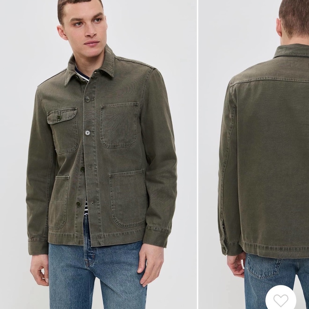 Alex Mill Men's Khaki Shirt Jacket